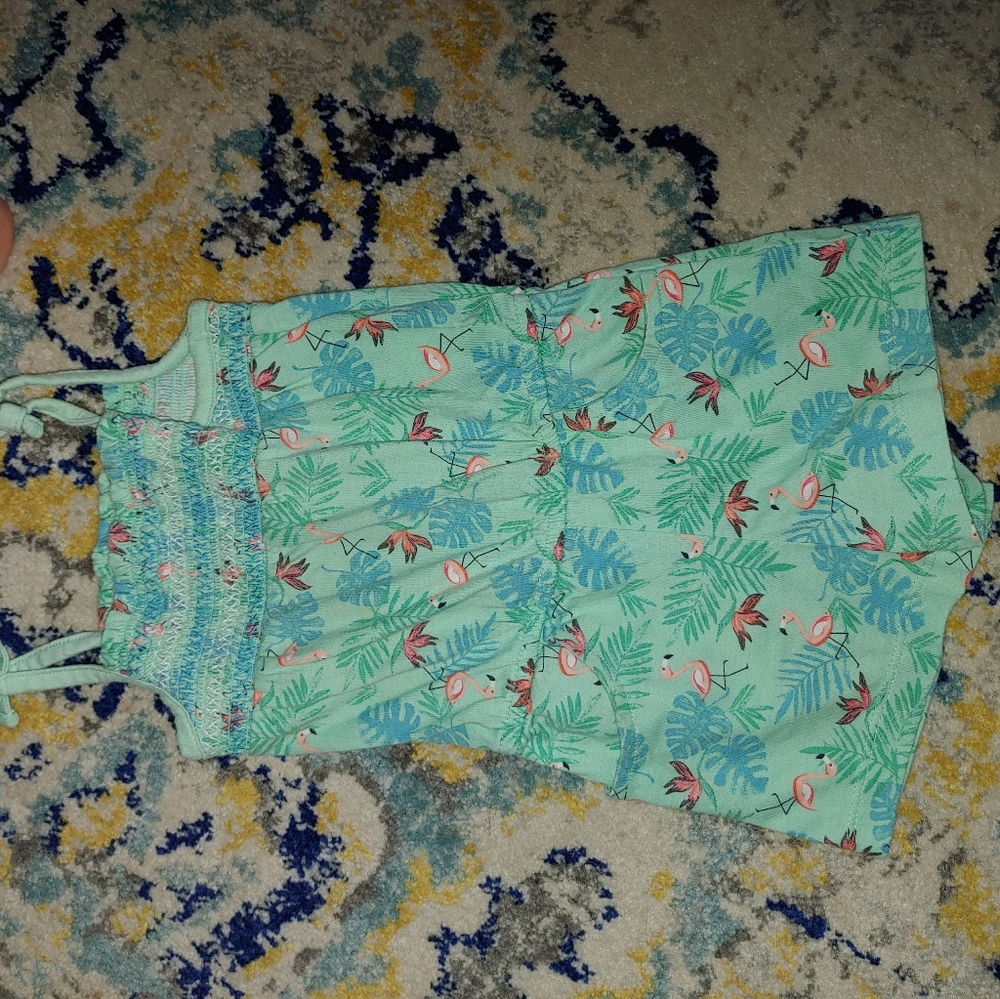 Wonder Nation 3T Flamingo Romper